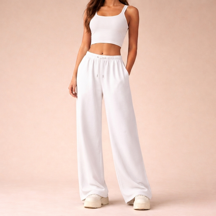 Elina | Pantaloni Jogging Donna Ampia Fit Comodi Eleganti 8