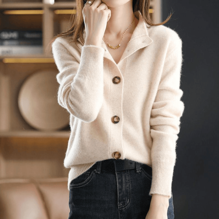 Elisa | Cardigan Cashmere Donna Elegante Ampio Comfort 1