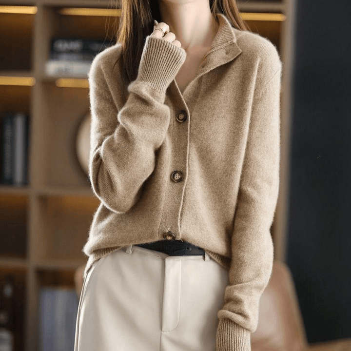 Elisa | Cardigan Cashmere Donna Elegante Ampio Comfort 2