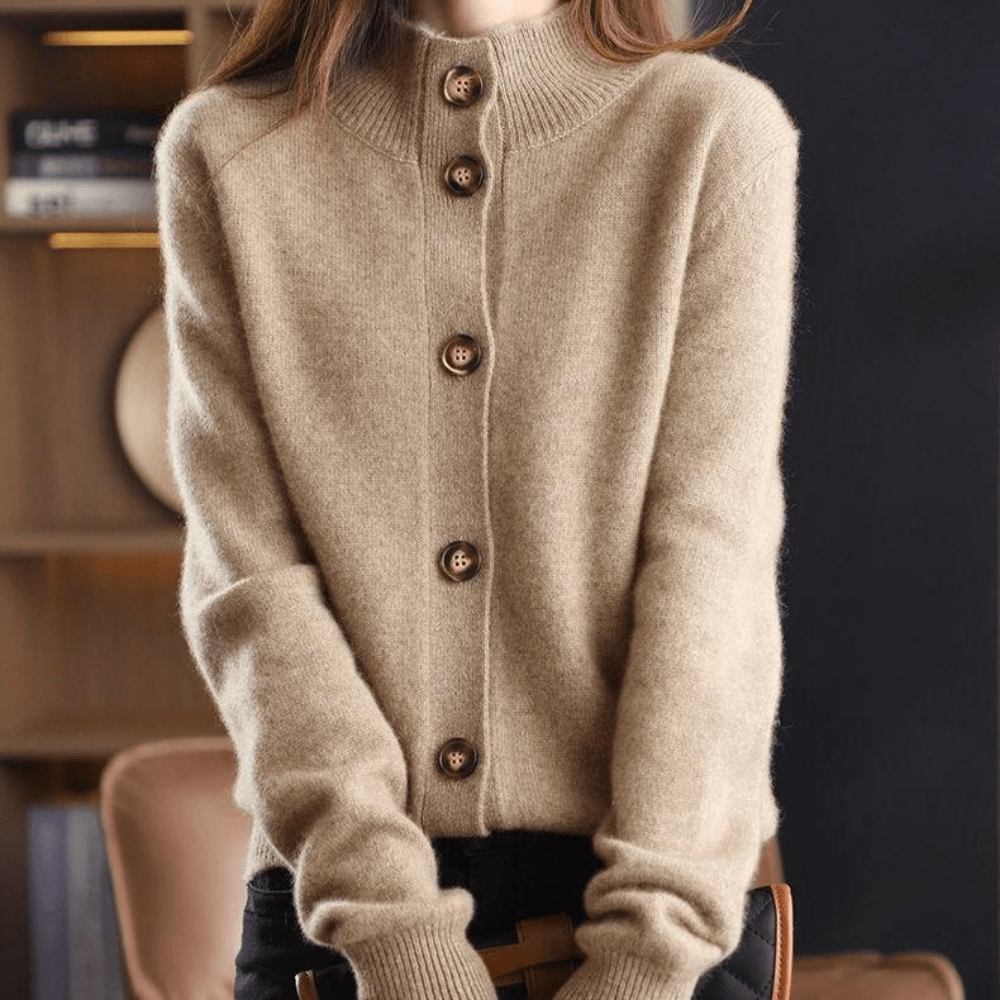 Elisa | Cardigan Cashmere Donna Elegante Ampio Comfort 6
