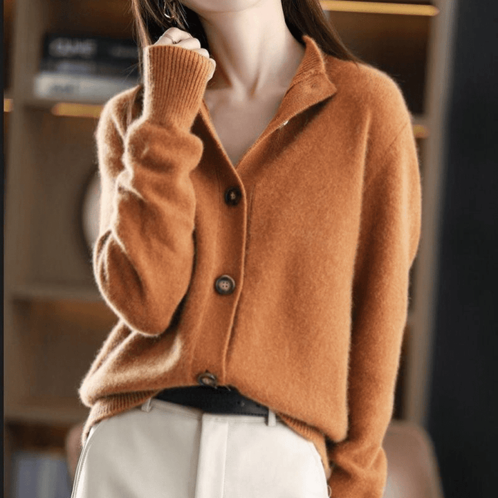 Elisa | Cardigan Cashmere Donna Elegante Ampio Comfort 7