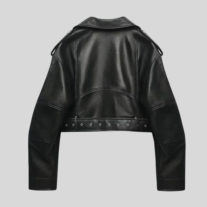 Elisabetta | Elegante e Comoda Giacca in Pelle da Donna 1