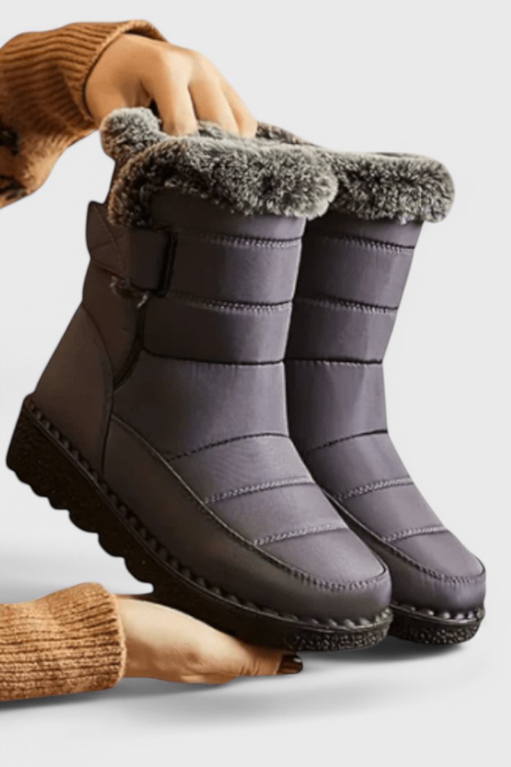 Eliza | Stivali Invernali Impermeabili con Pelliccia Sintetica e Design Elegante 1