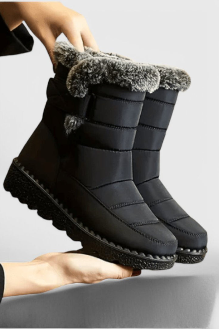 Eliza | Stivali Invernali Impermeabili con Pelliccia Sintetica e Design Elegante 2