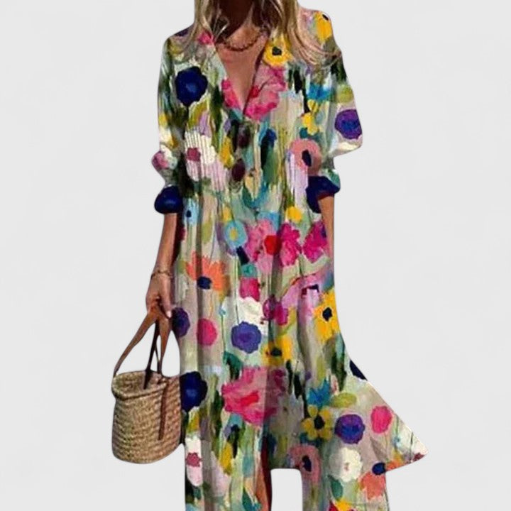 Elysia | Elegante Abito Donna Boho Estivo Colorato per Occasioni Speciali 2