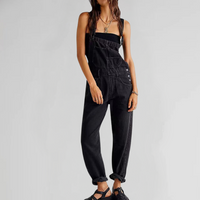 Elena | Modern and form-fitting denim jumpsuit