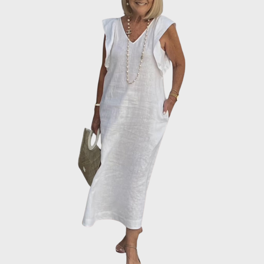 Elysia | Elegante e Leggero Maxi Abito Donna Senza Maniche 0
