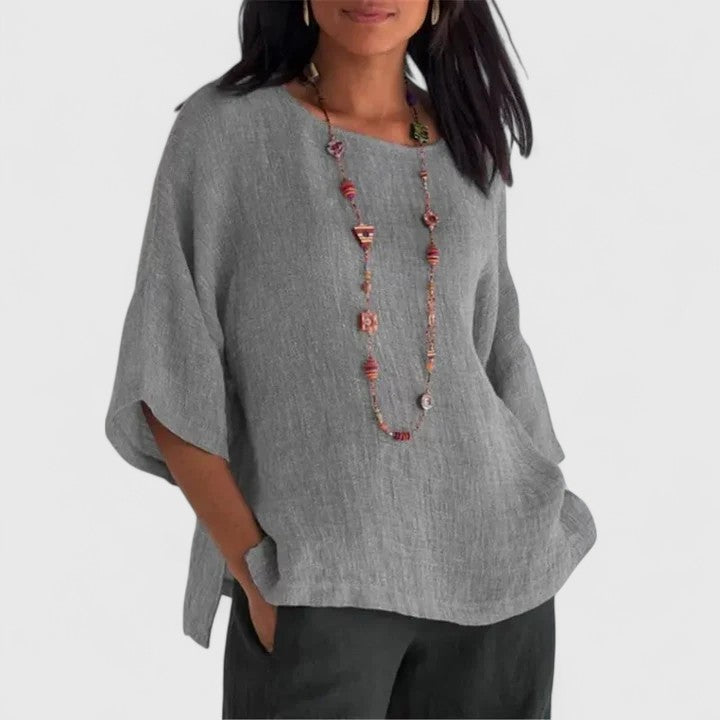 Elysia | Elegante e Strutturata Blusa da Donna 1