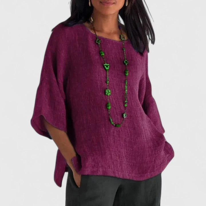 Elysia | Elegante e Strutturata Blusa da Donna 3