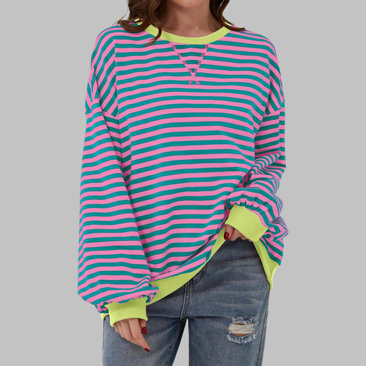 Elysia | Felpa Oversize Retro Chic – Comoda, Elegante &amp; Fresca per Uomo e Donna 1