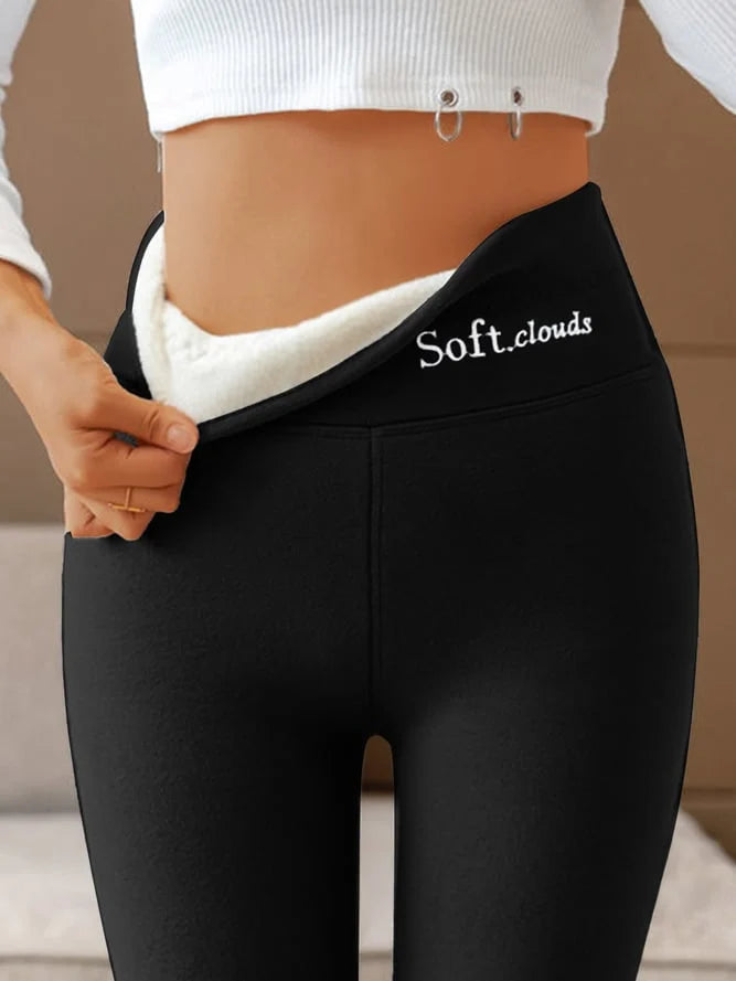 Elysia | Leggings Donna – Caldi, Elasticizzati & Confortevoli in Misto Cashmere 2