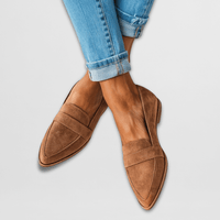 Giulia | Orthopedic suede moccasins with superior comfort