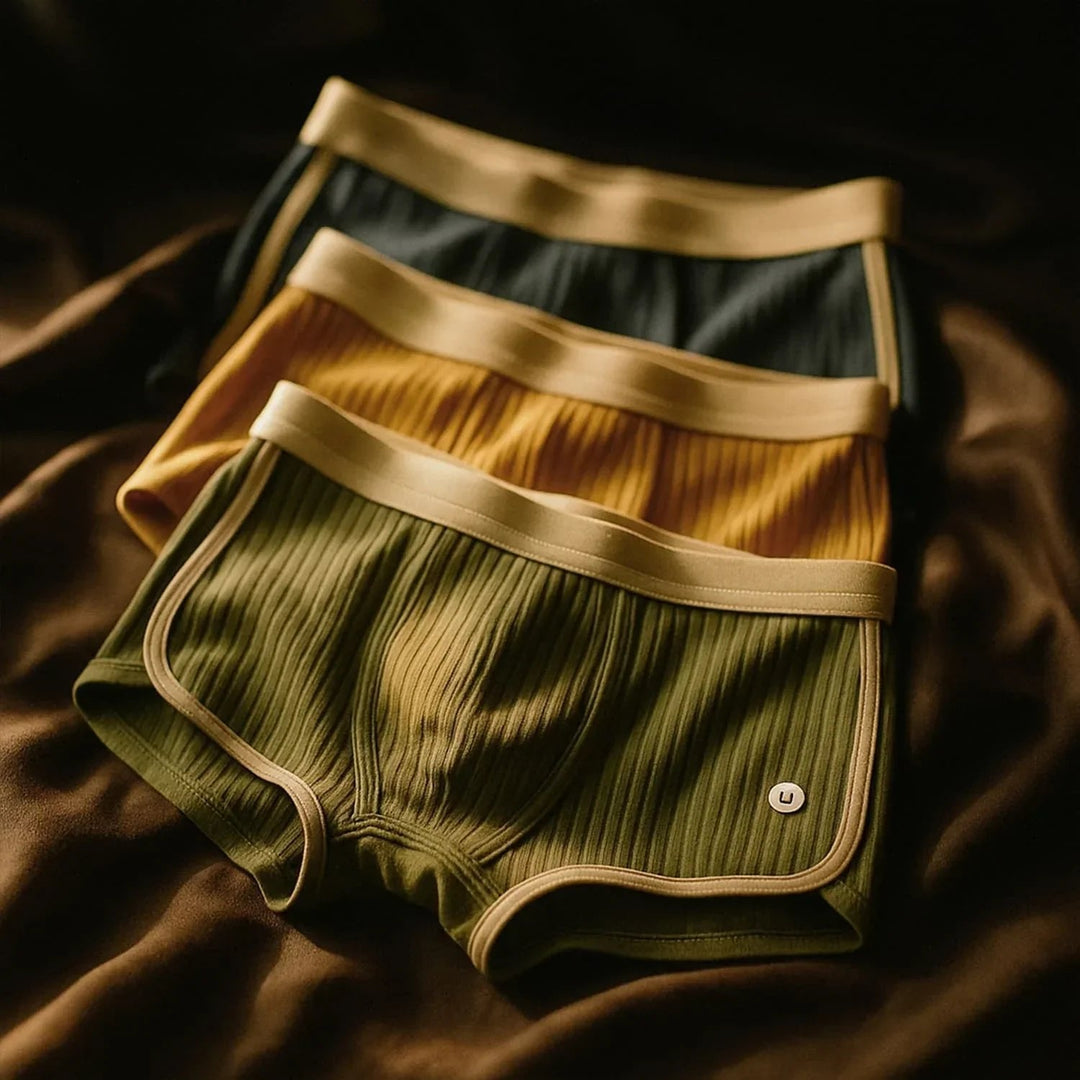 Elysio | Boxer da Uomo Comodi in Cotone Biologico – Traspiranti e Morbidi 0