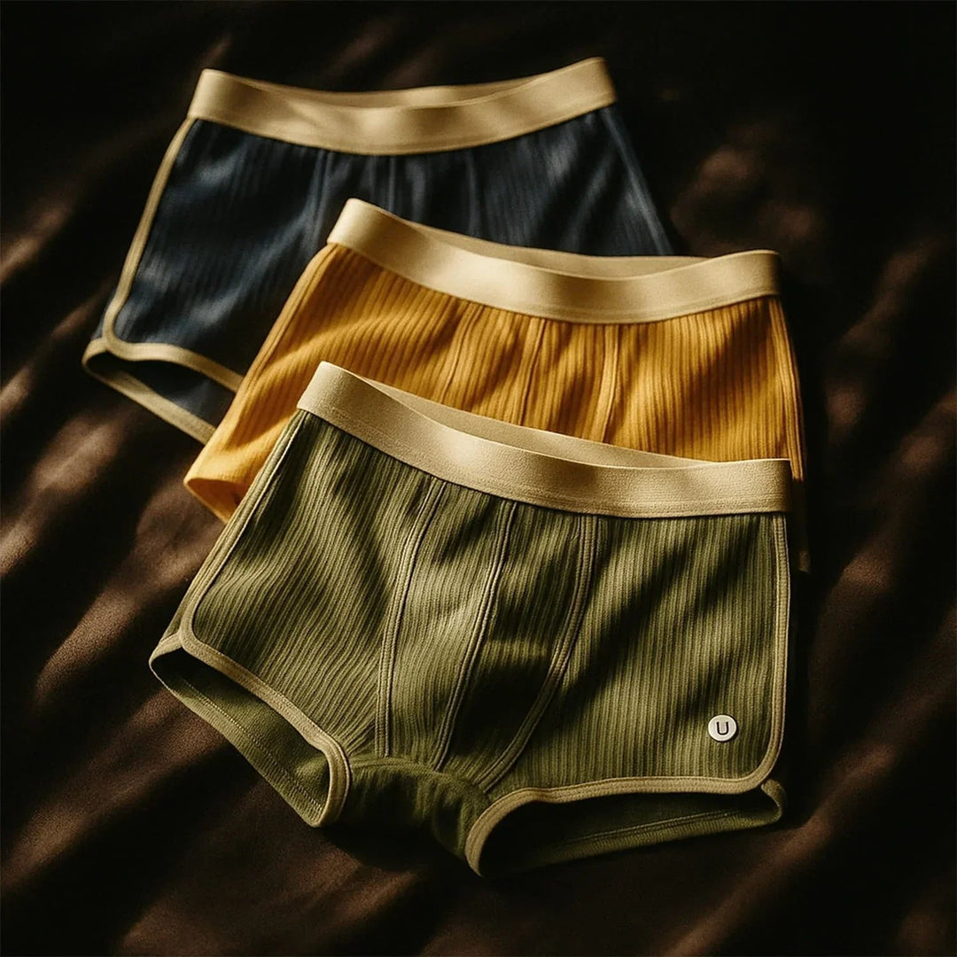 Elysio | Boxer da Uomo Comodi in Cotone Biologico – Traspiranti e Morbidi 1