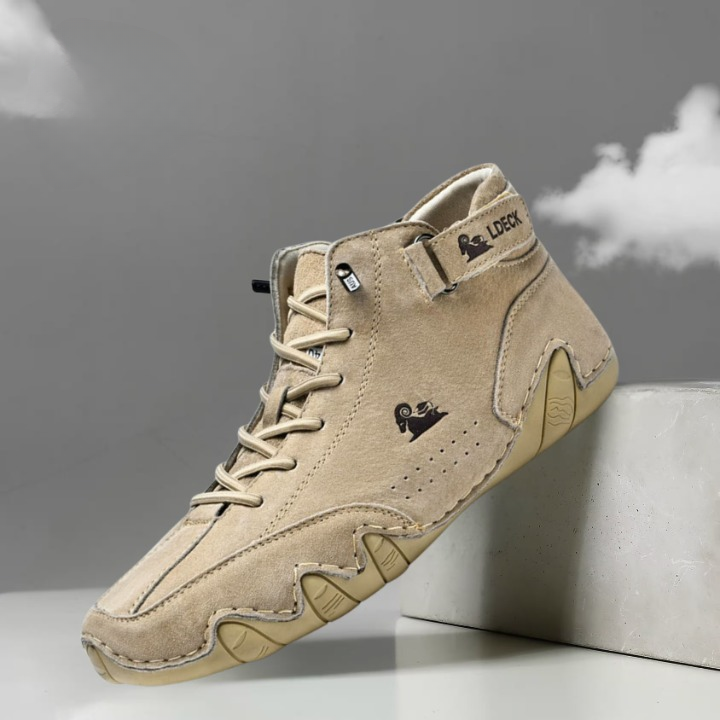 Elysium | Eleganti Scarpe Ortopediche Uomo in Pelle Vegana, Comode e Impermeabili 0