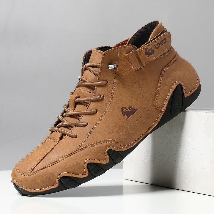 Elysium | Eleganti Scarpe Ortopediche Uomo in Pelle Vegana, Comode e Impermeabili 3