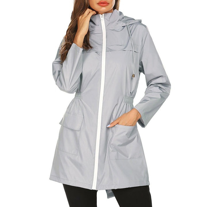Emilia | Giacca Donna Antipioggia Leggera Aderente Moderno Casual 2