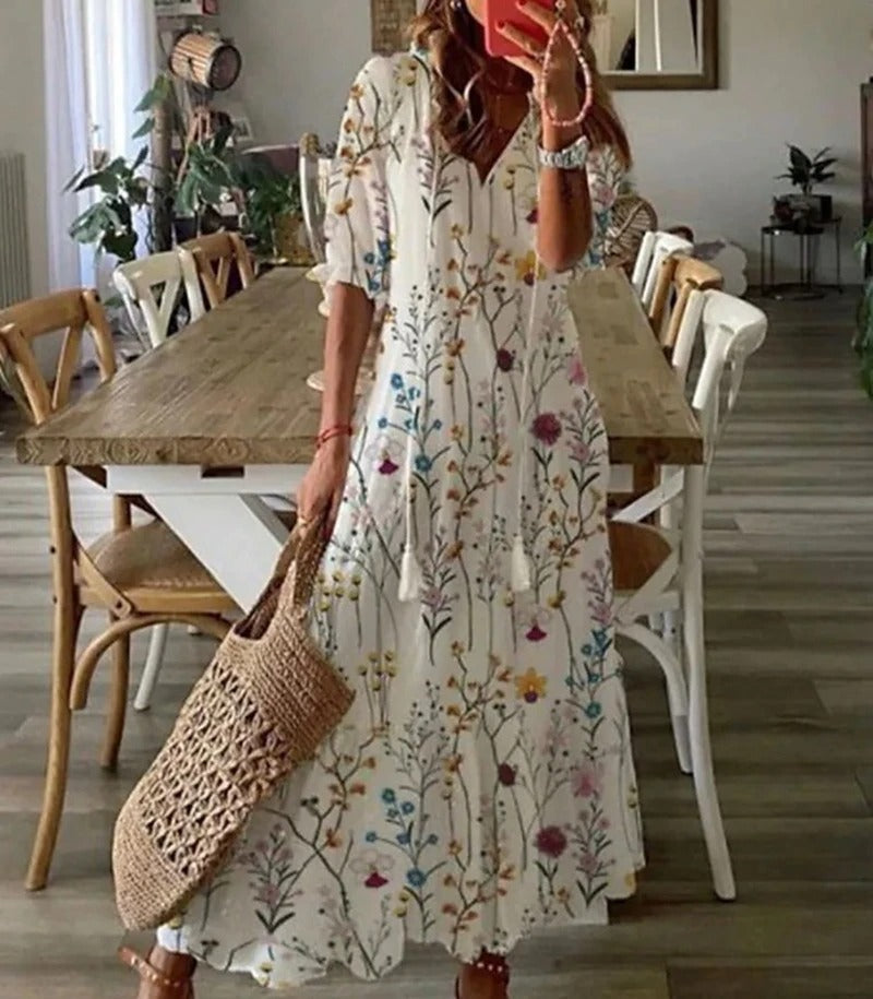 Emma | Abito estivo bohémien dalla vestibilità leggera 4