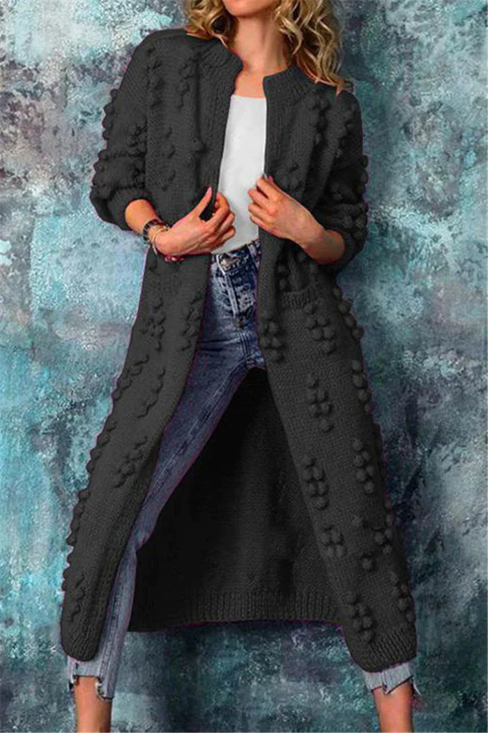 Emma | Cardigan lungo comodo e intramontabile 0