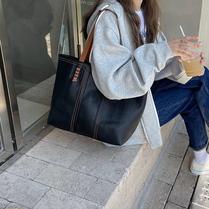 Emma | Elegante borsa tote in ecopelle 4