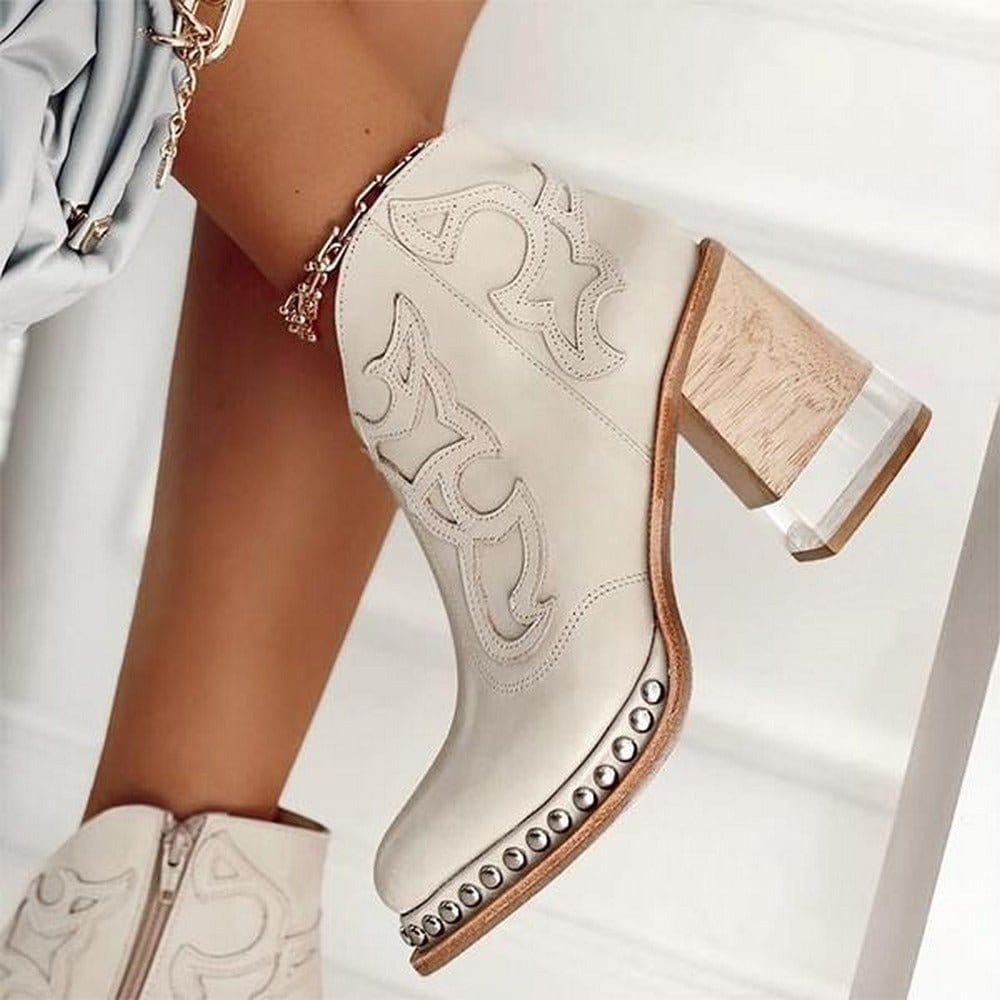 Emma | Stivali Donna Eleganti Western Sagomati Comodi 4
