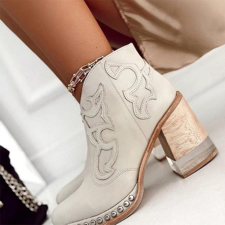 Emma | Stivali Donna Eleganti Western Sagomati Comodi 6