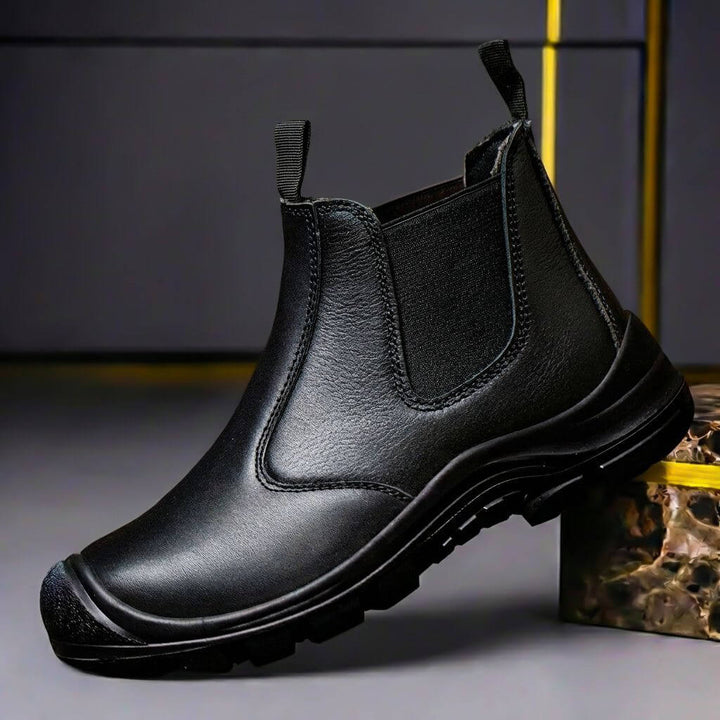 Ethan | Stivali in pelle resistenti e facili da indossare, da infilare 1