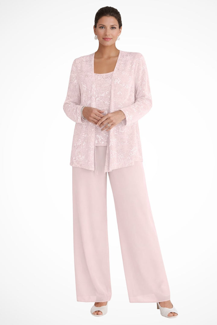Evelyn | Completo a tre pezzi glamour ed elegante con paillettes 10