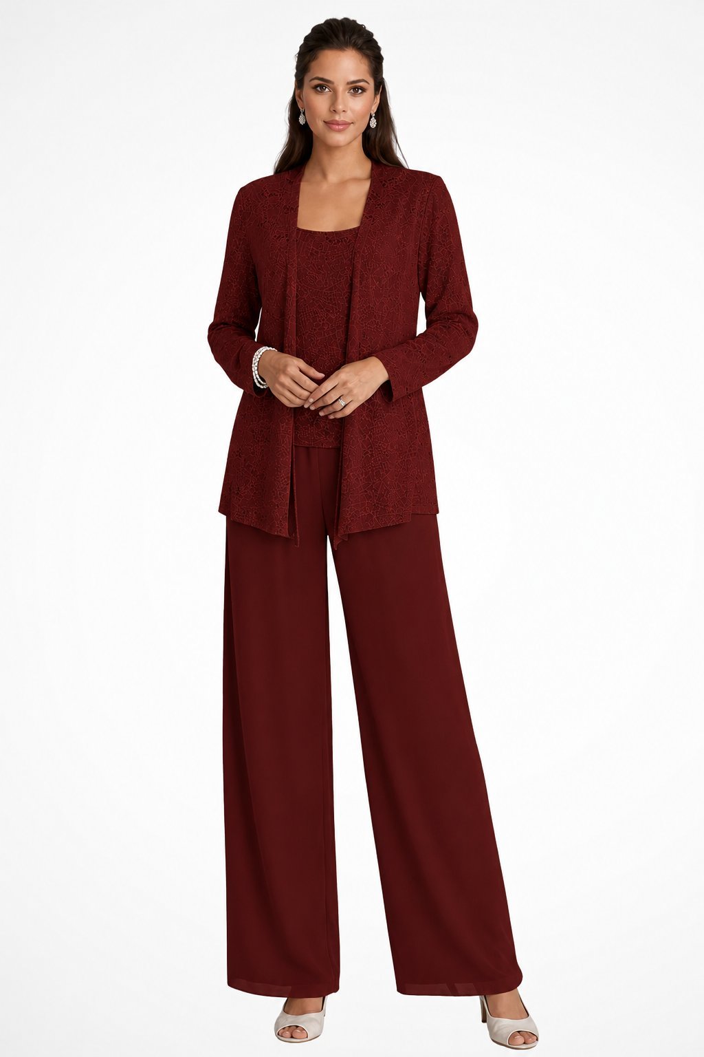 Evelyn | Completo a tre pezzi glamour ed elegante con paillettes 9