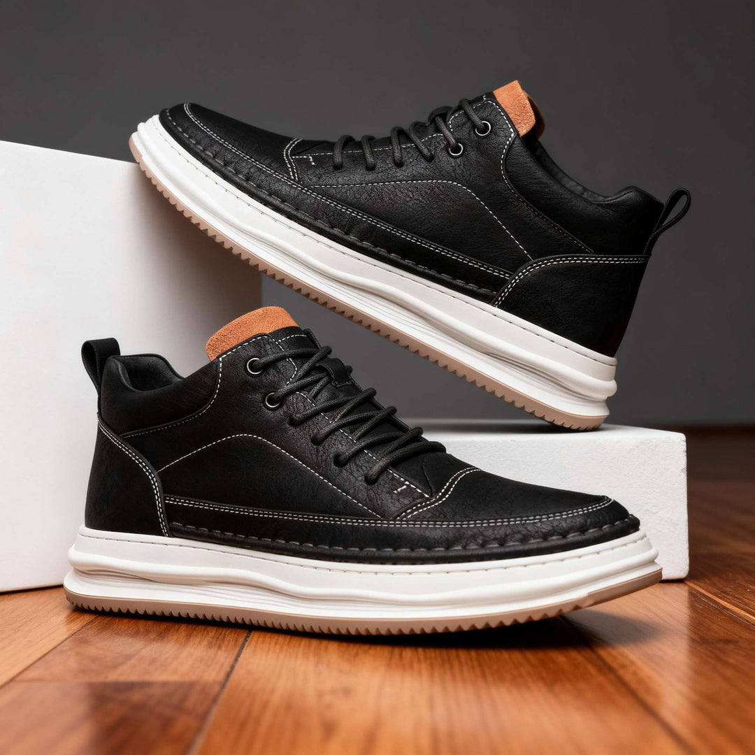 Filippo | Elegante e Confortevole Sneaker Uomo in Pelle di Alta Qualità 4