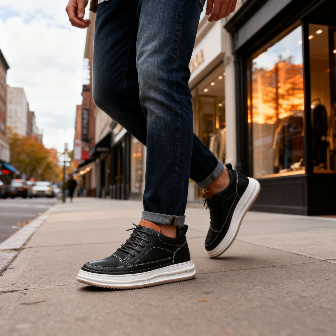 Filippo | Elegante e Confortevole Sneaker Uomo in Pelle di Alta Qualità 6