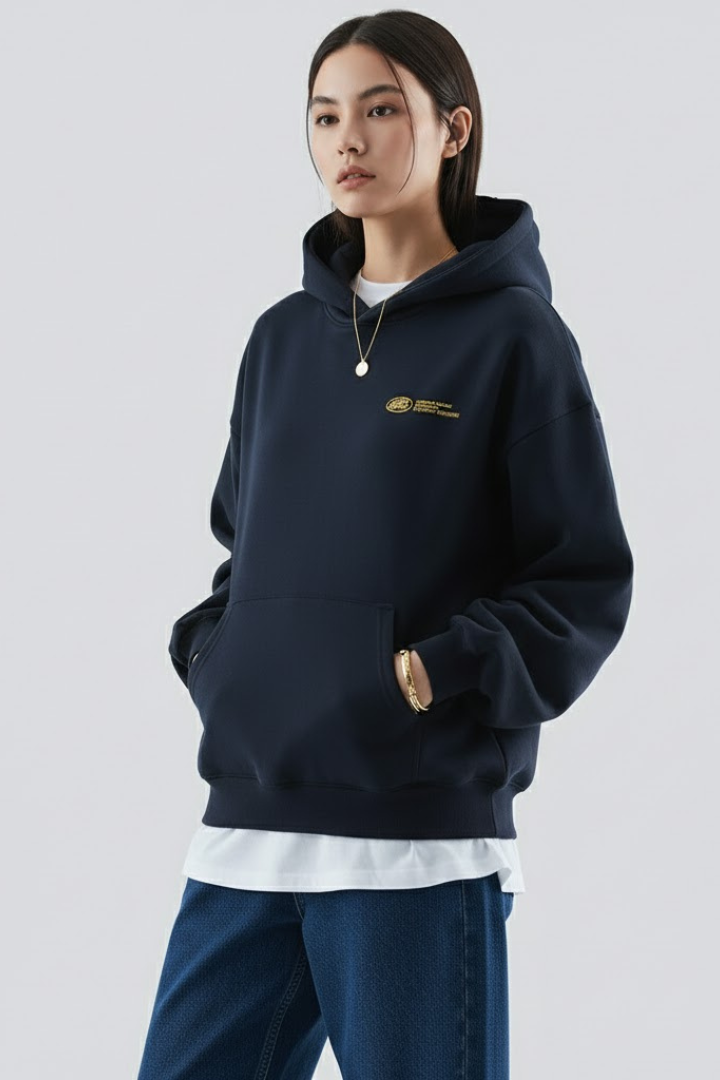 Fiona | Felpa con cappuccio da donna con stampa frontale e design pullover 3