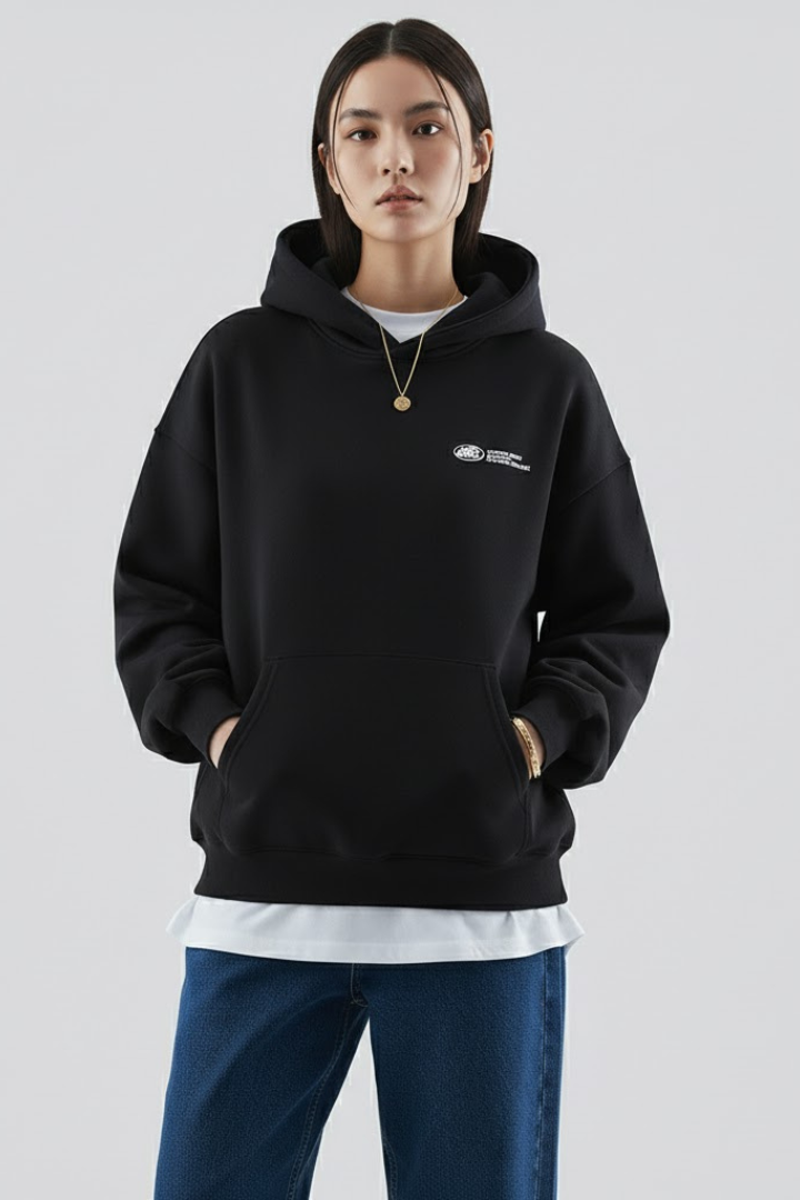 Fiona | Felpa con cappuccio da donna con stampa frontale e design pullover 6