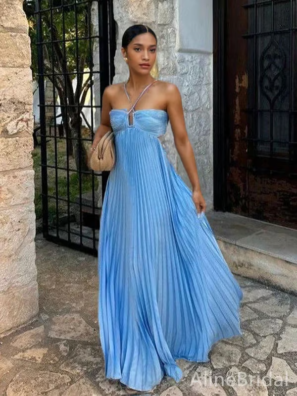 Fiora | Abito Maxi Elegante Scollo Americano Estivo Fluido Comfortabile 5