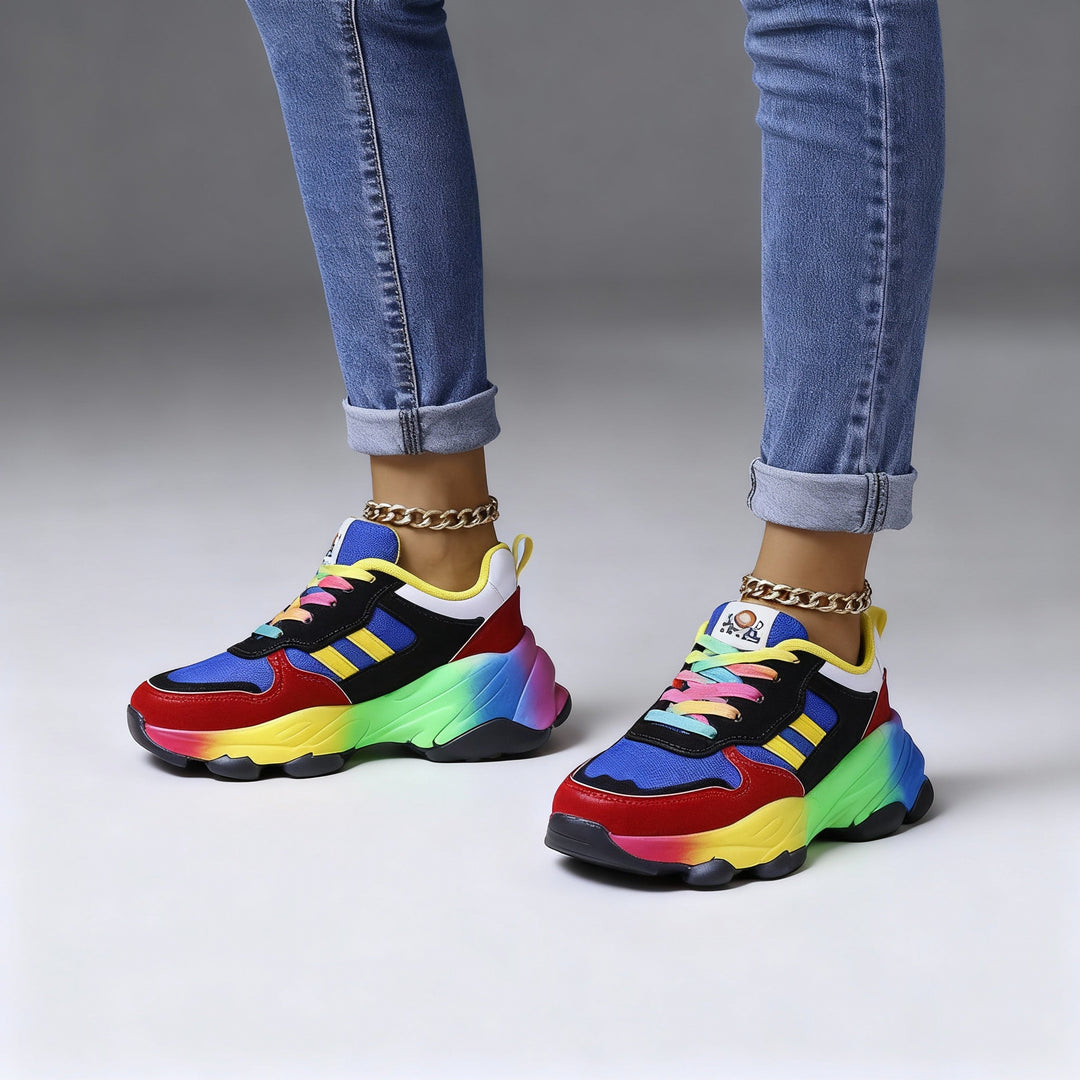 Flora | Sneakers Donna Ultraleggere e Colorate per Comfort Quotidiano 0