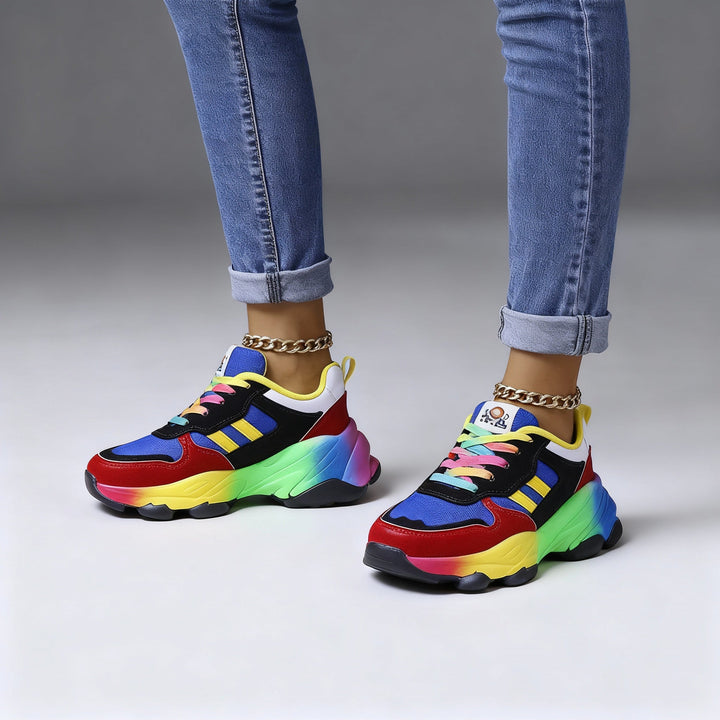 Flora | Sneakers Donna Ultraleggere e Colorate per Comfort Quotidiano 0