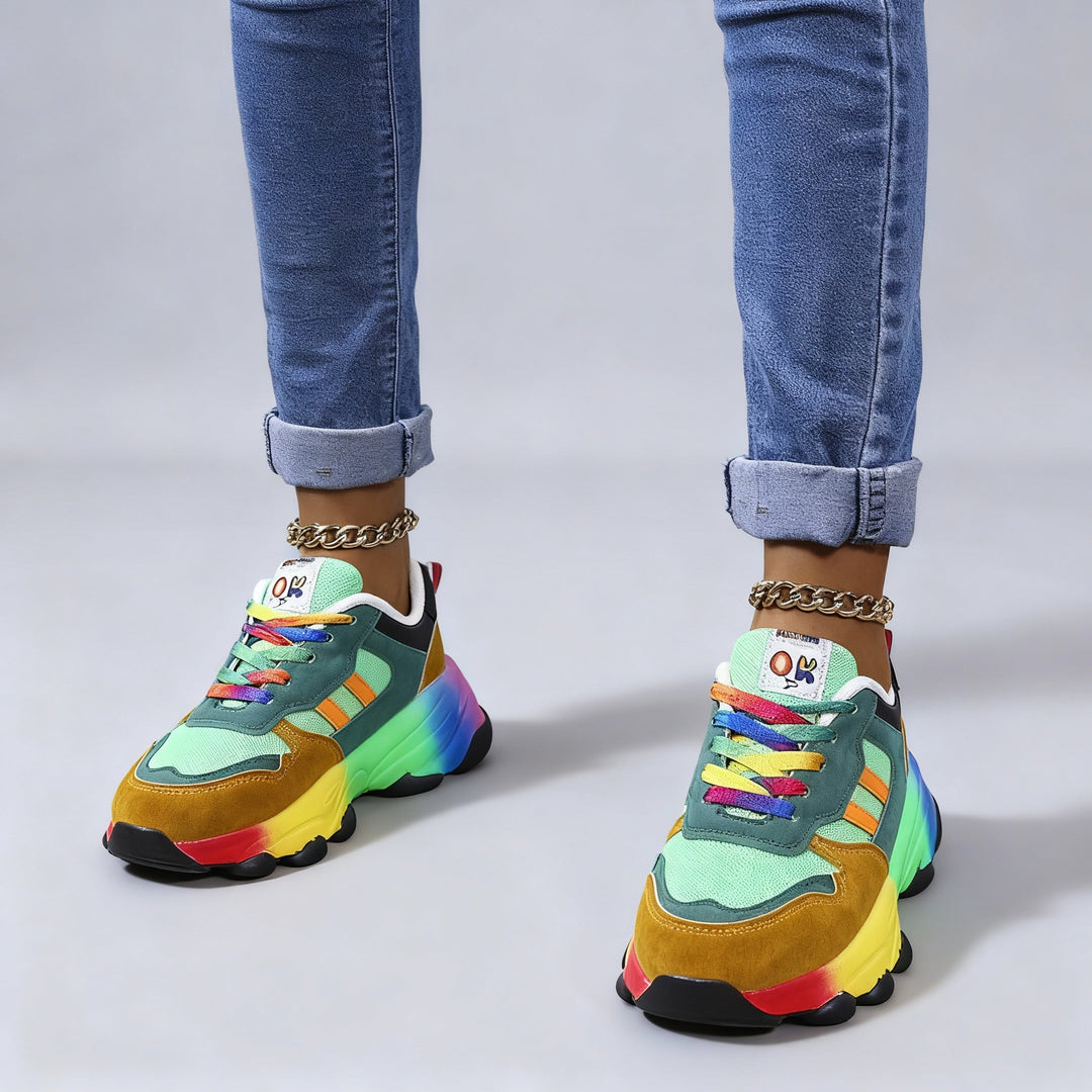 Flora | Sneakers Donna Ultraleggere e Colorate per Comfort Quotidiano 2