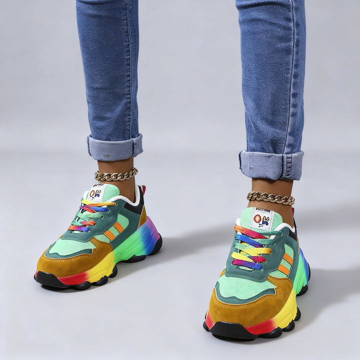 Flora | Sneakers Donna Ultraleggere e Colorate per Comfort Quotidiano 2