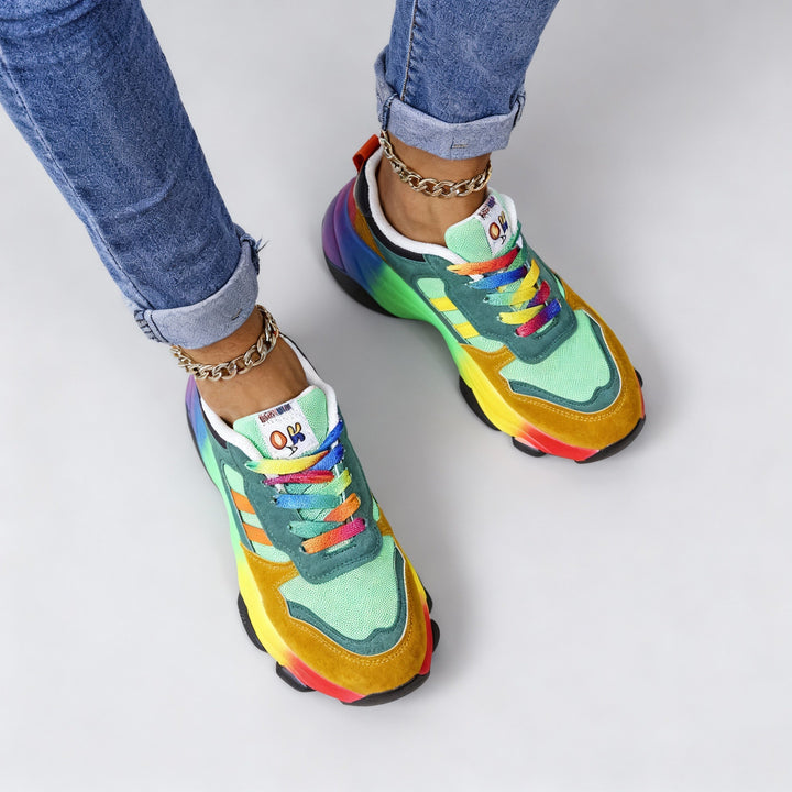 Flora | Sneakers Donna Ultraleggere e Colorate per Comfort Quotidiano 4