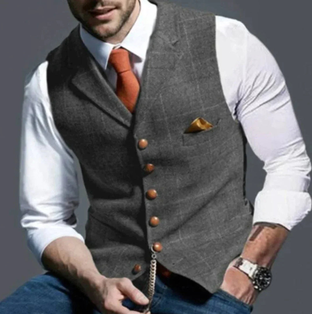 Geordy | Elegante gilet senza maniche da uomo 1