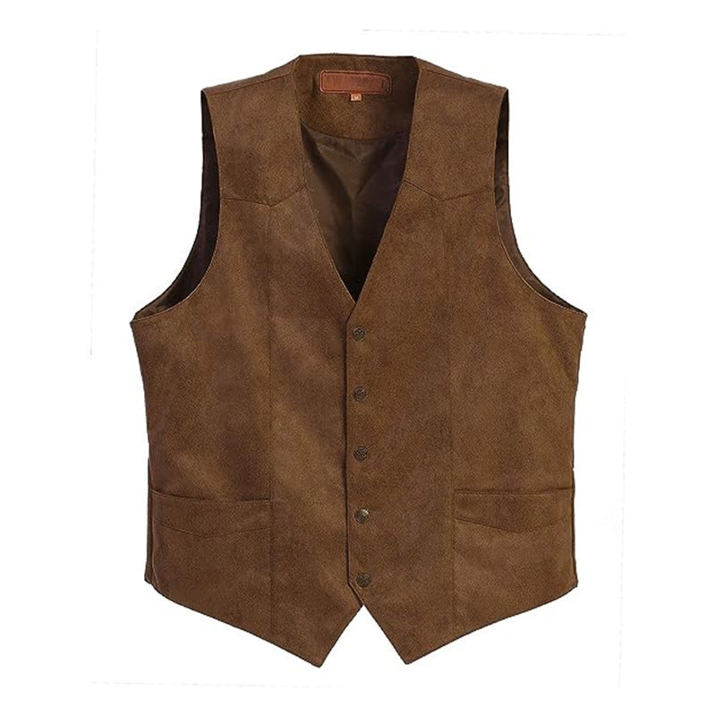 Gilet da donna in ecopelle di alta qualità dal taglio elegante, Drune 0