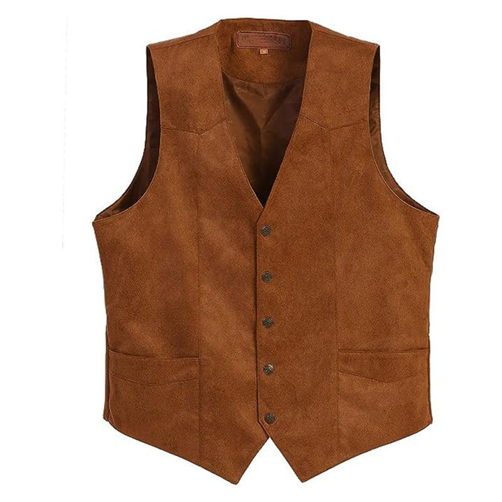 Gilet da donna in ecopelle di alta qualità dal taglio elegante, Drune 1