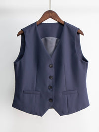 Valentina | Gilet Set Elegante Sartoriale da Donna