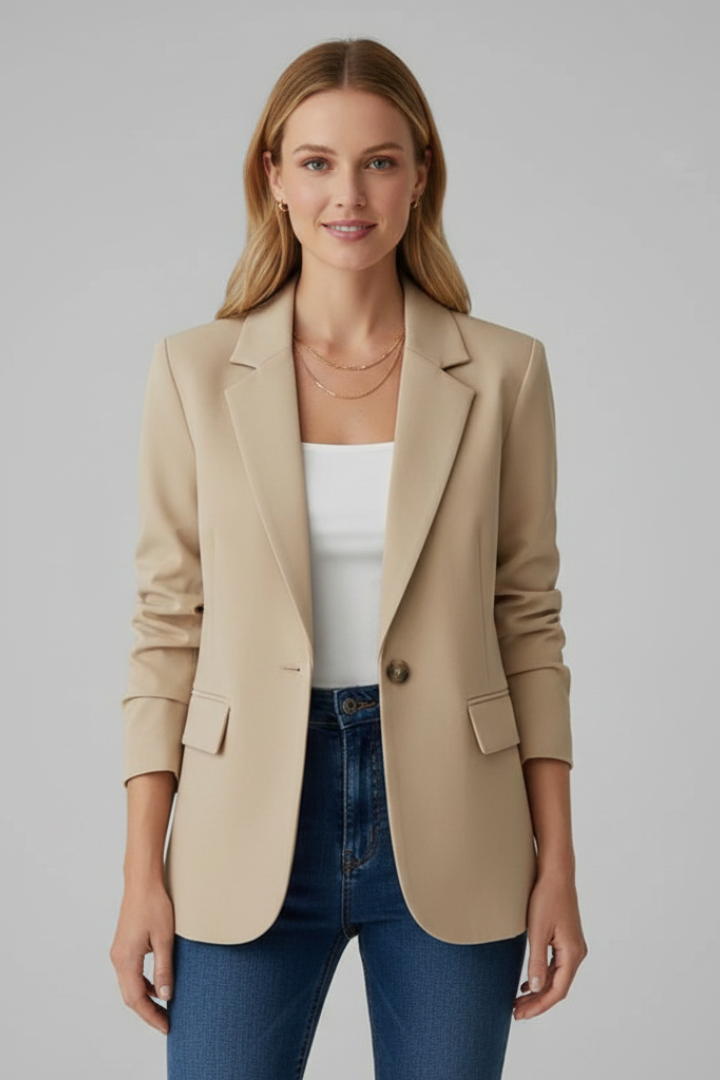 Giorgia | Elegante Giacca Donna con Un Bottone – Classica e Versatile per Ogni Occasione 4
