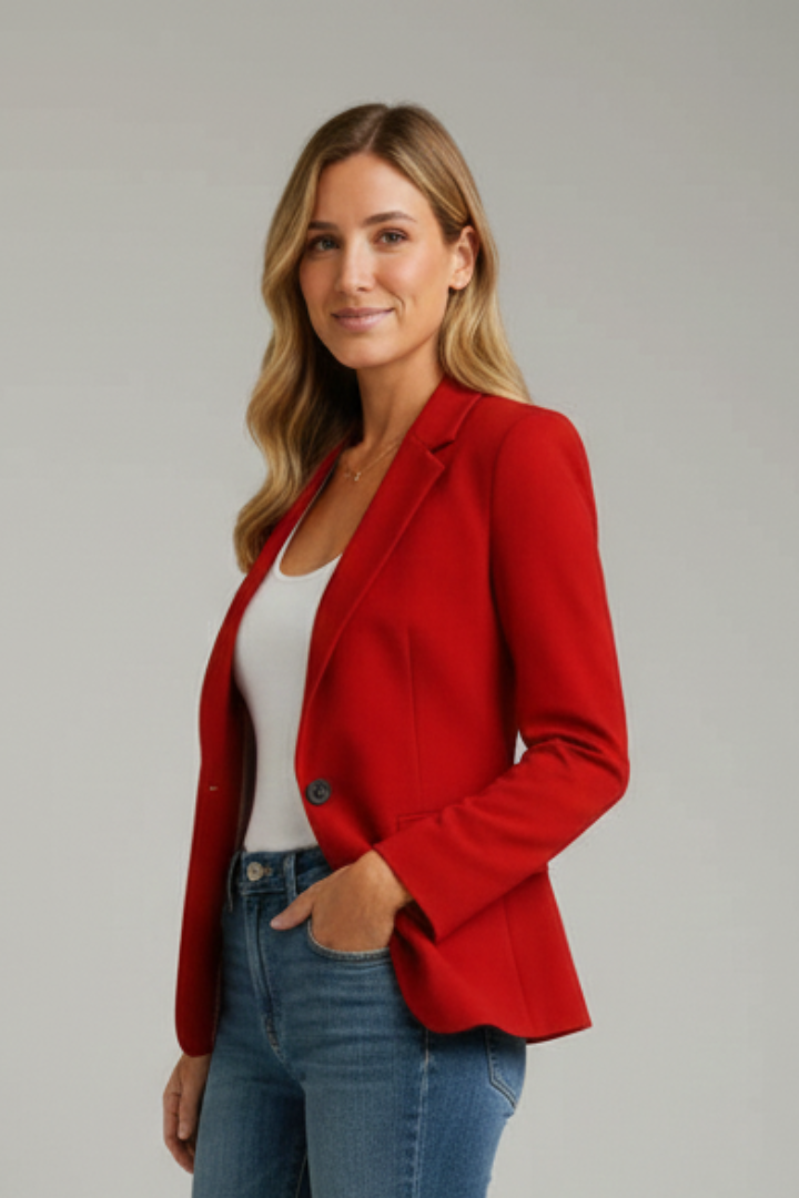 Giorgia | Elegante Giacca Donna con Un Bottone – Classica e Versatile per Ogni Occasione 7