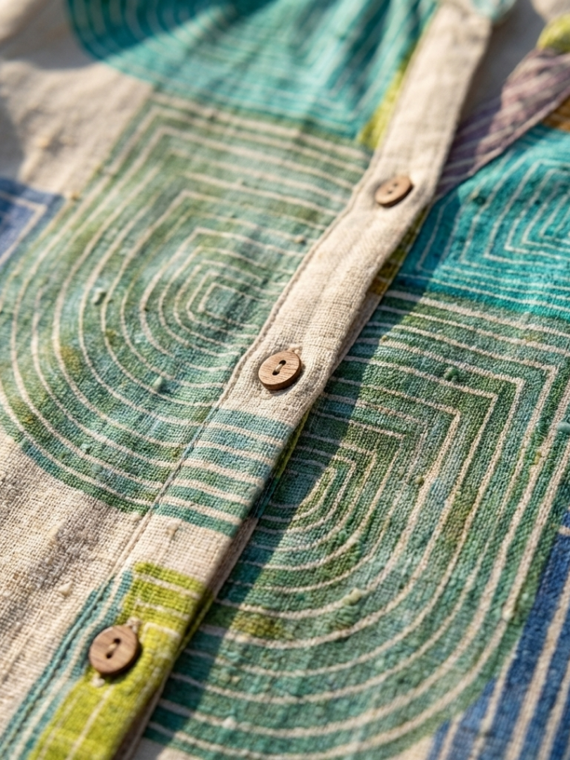 Giovanna | Abito Estivo Leggero con Stampa Geometrica - Vestiti Estivi Donna 1