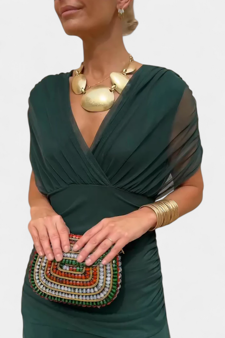 Giovanna | Elegante Maxi Abito Floreale per Occasioni Speciali 1