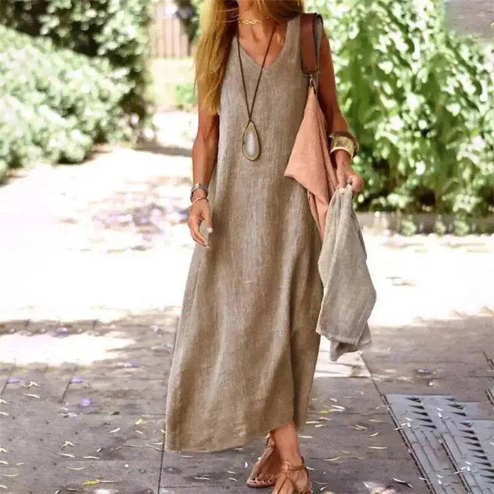 Giovanna | Elegante e Arioso Vestito Lungo Estivo per Donna 5