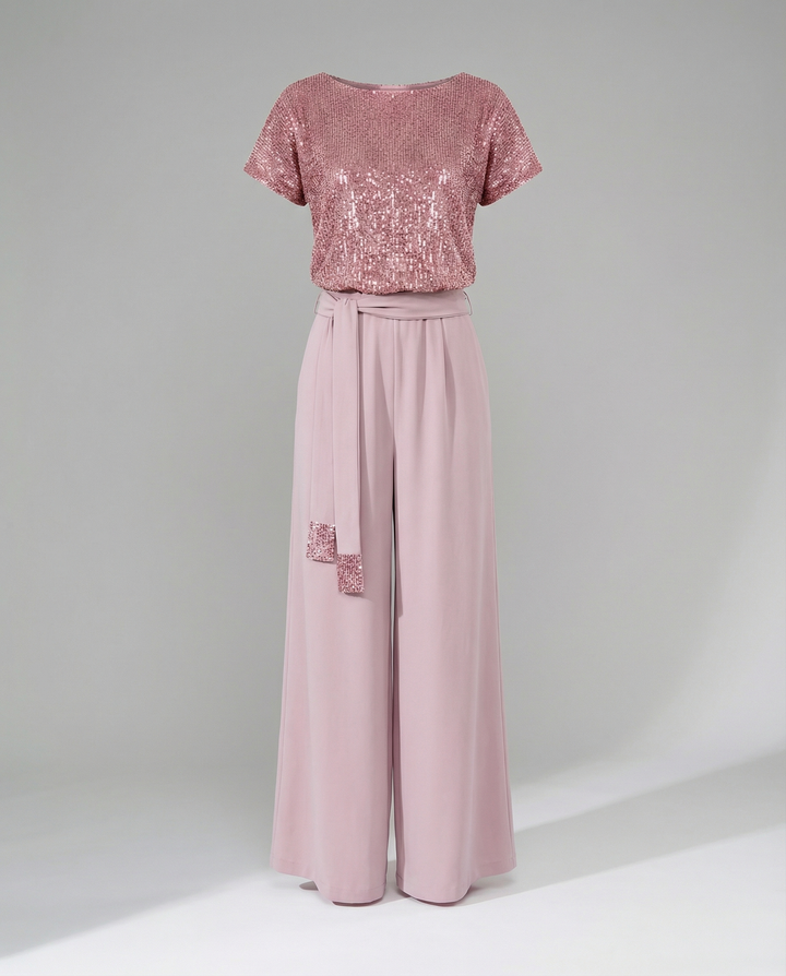 Giovanna | Elegante e Glamour Tuta da Donna con Paillettes 2