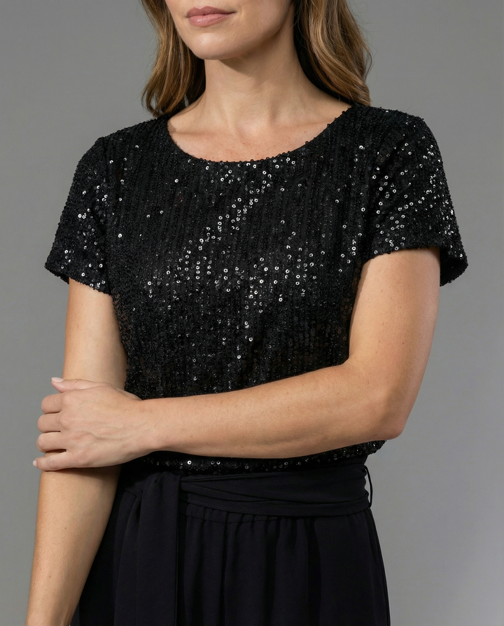 Giovanna | Elegante e Glamour Tuta da Donna con Paillettes 7